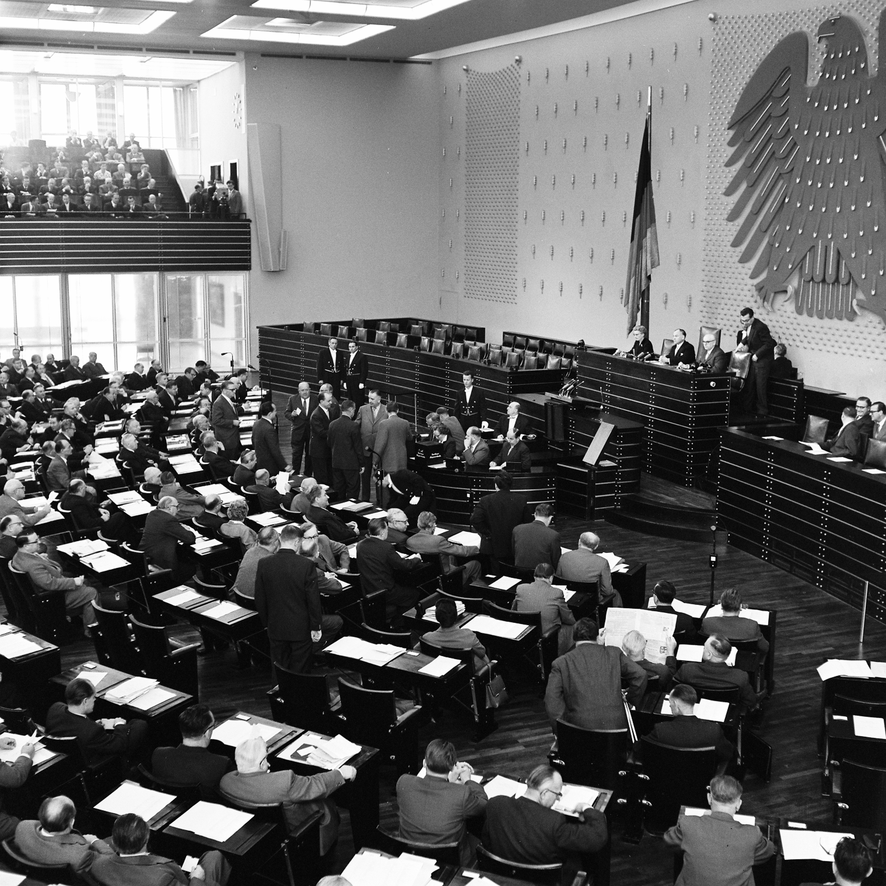 Deutscher Bundestag Die Unterzeichnung der Römischen Verträge