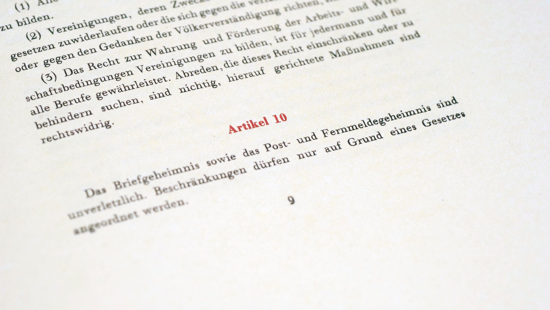Artikel 10 Des Grundgesetzes Deutscher Bundestag - G 10-Kommission
