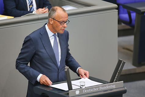 Deutscher Bundestag - Bundeskanzler Merz gibt Erklärung zur aktuellen politischen Lage ab Deutscher Bundestag - Bundeskanzler Merz gibt Erklärung zur aktuellen politischen Lage ab