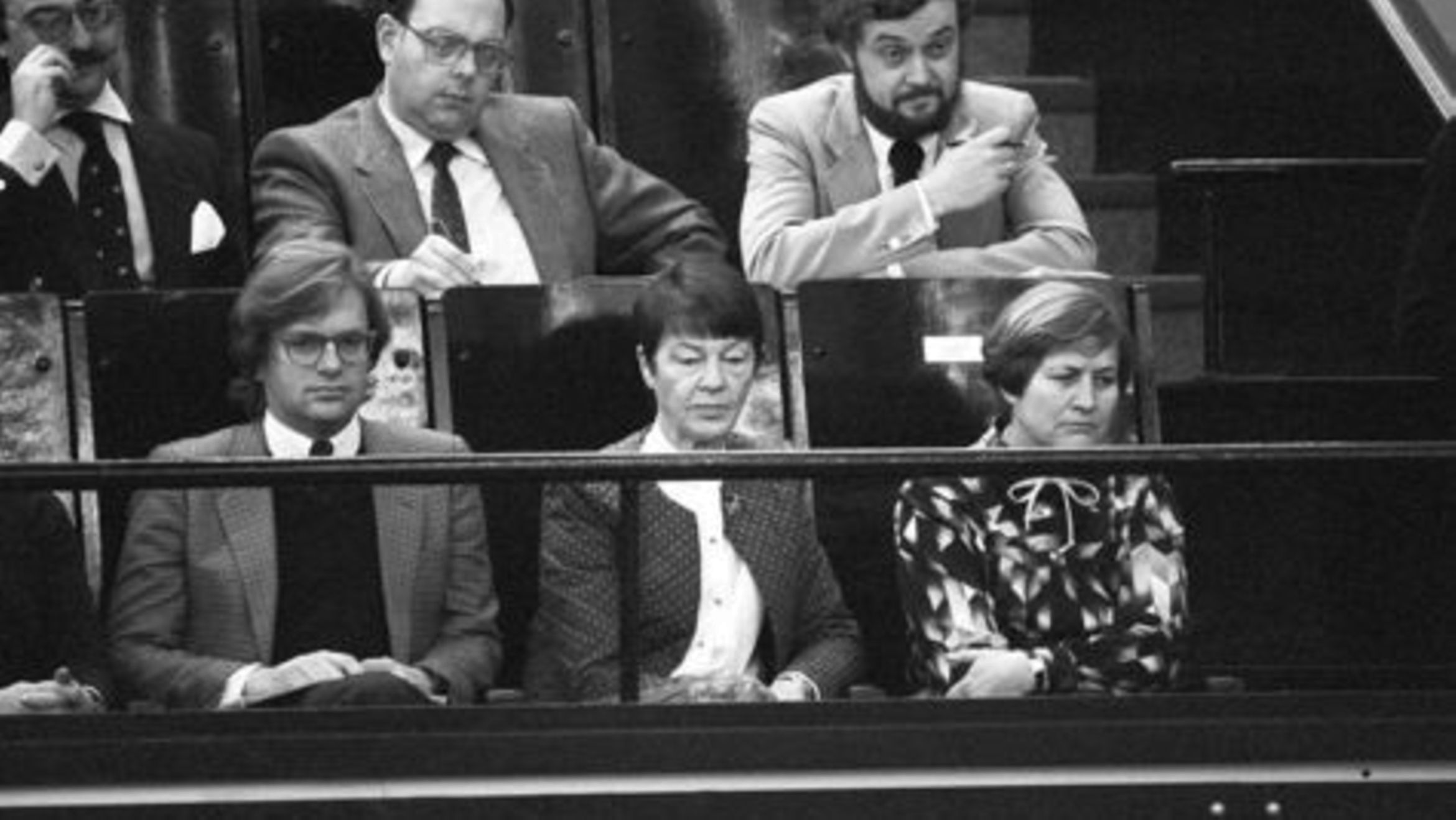 Deutscher Bundestag 3. Februar 1982 Schmidt stellt die Vertrauensfrage