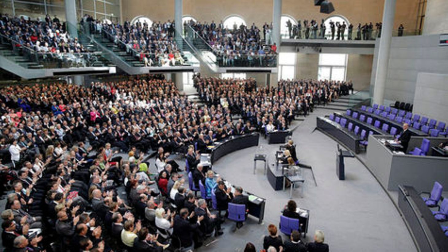 Deutscher Bundestag - Gauck zum Bundespräsidenten gewählt