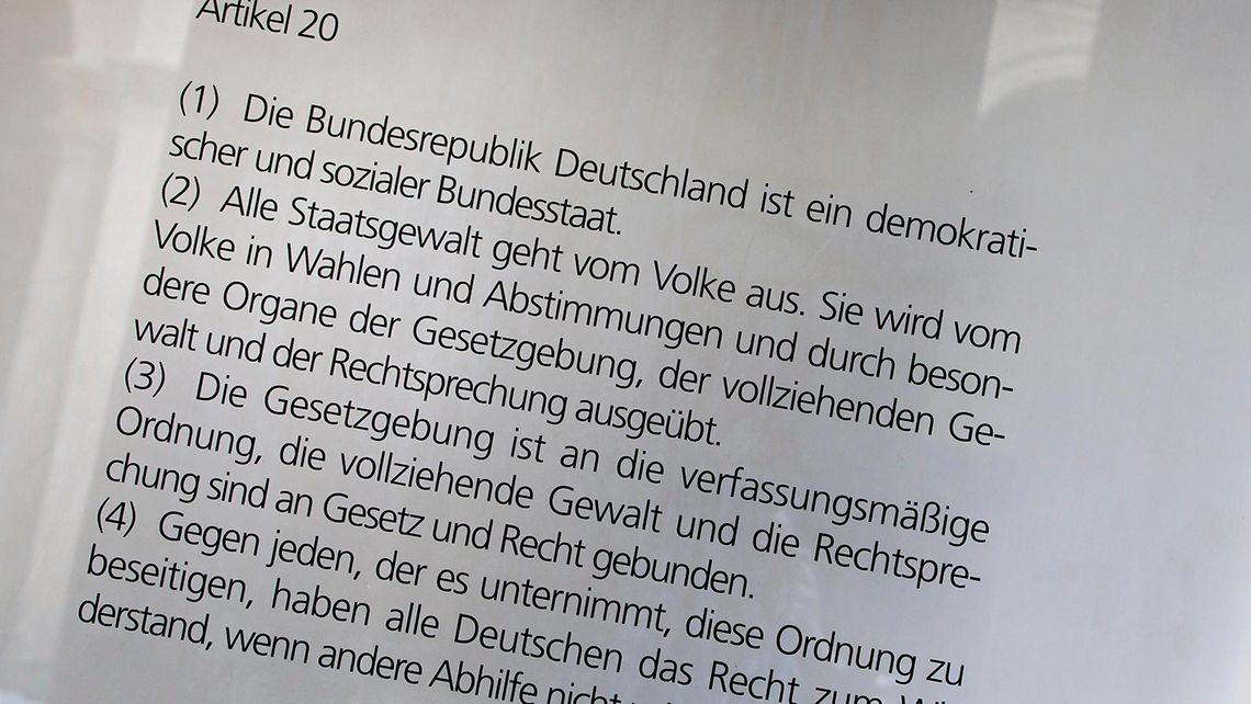 Artikel 20 des Deutschen Grundgesetzes