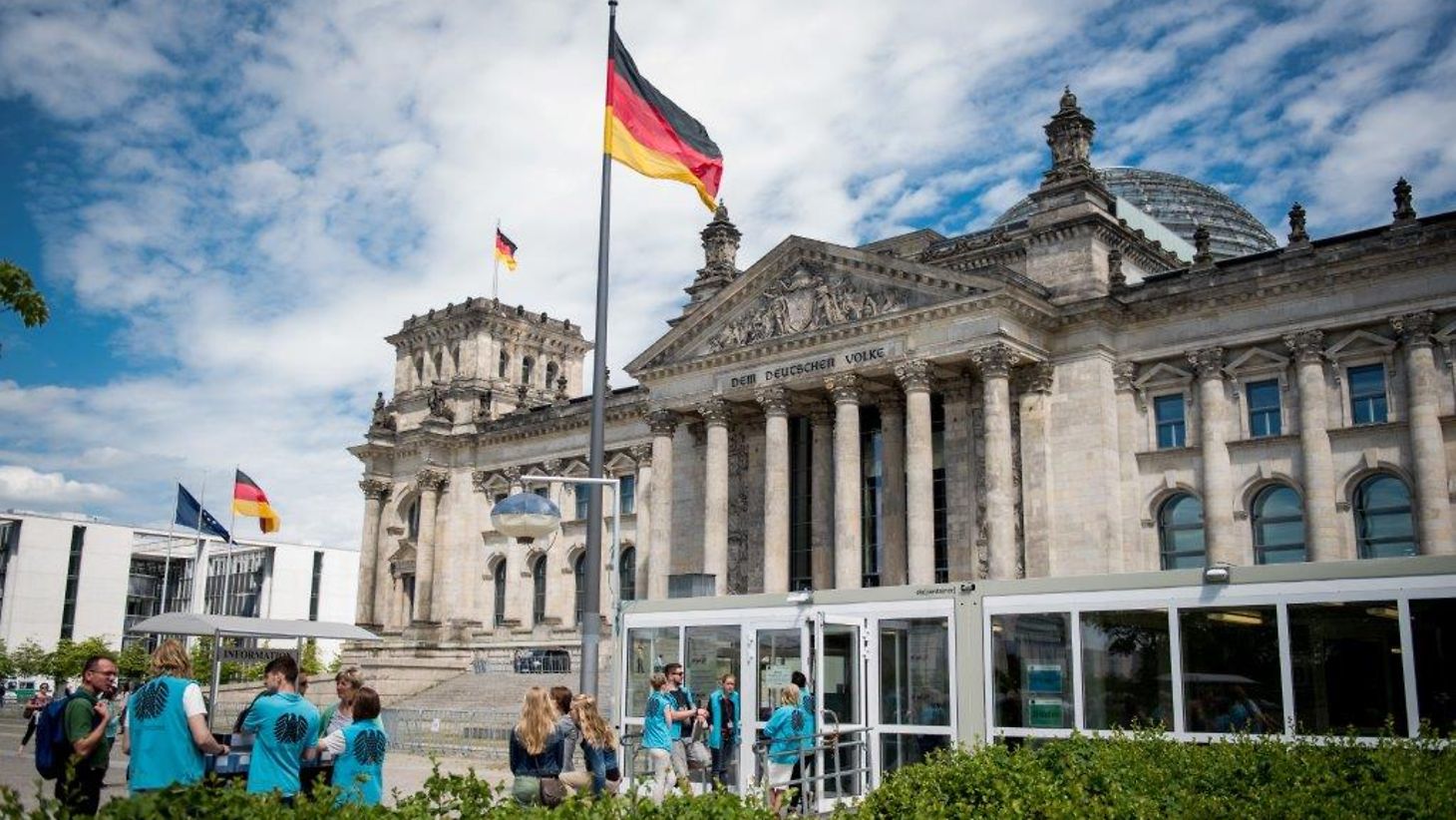 Deutscher Bundestag - Информация за посетители